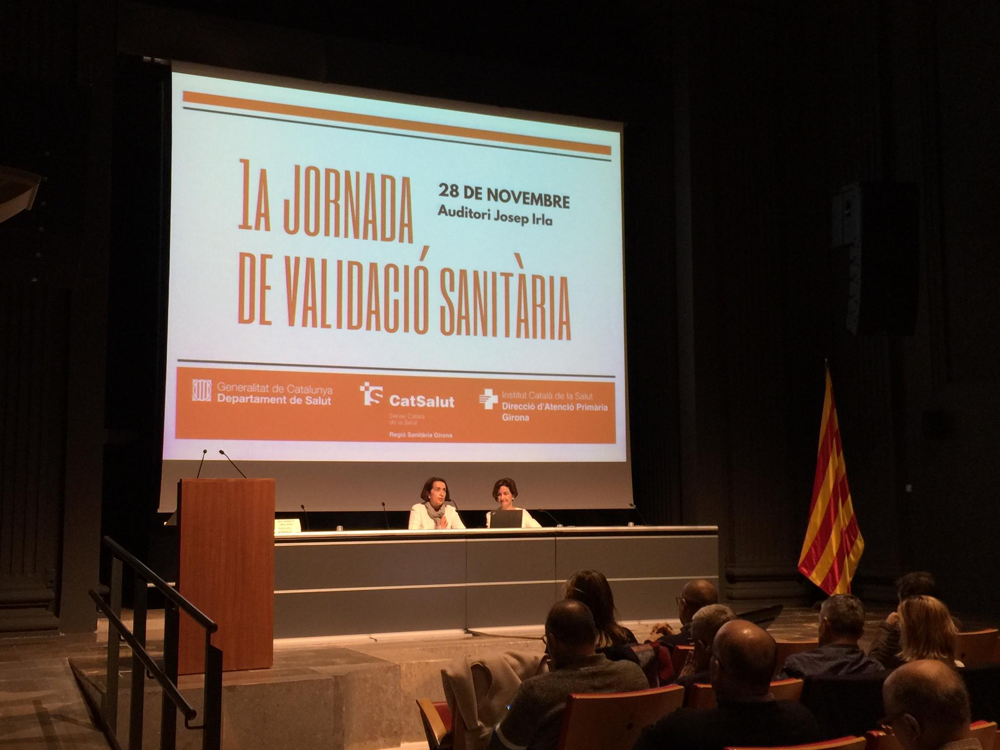 Presentació de la 1ª Jornada de Validació Sanitària