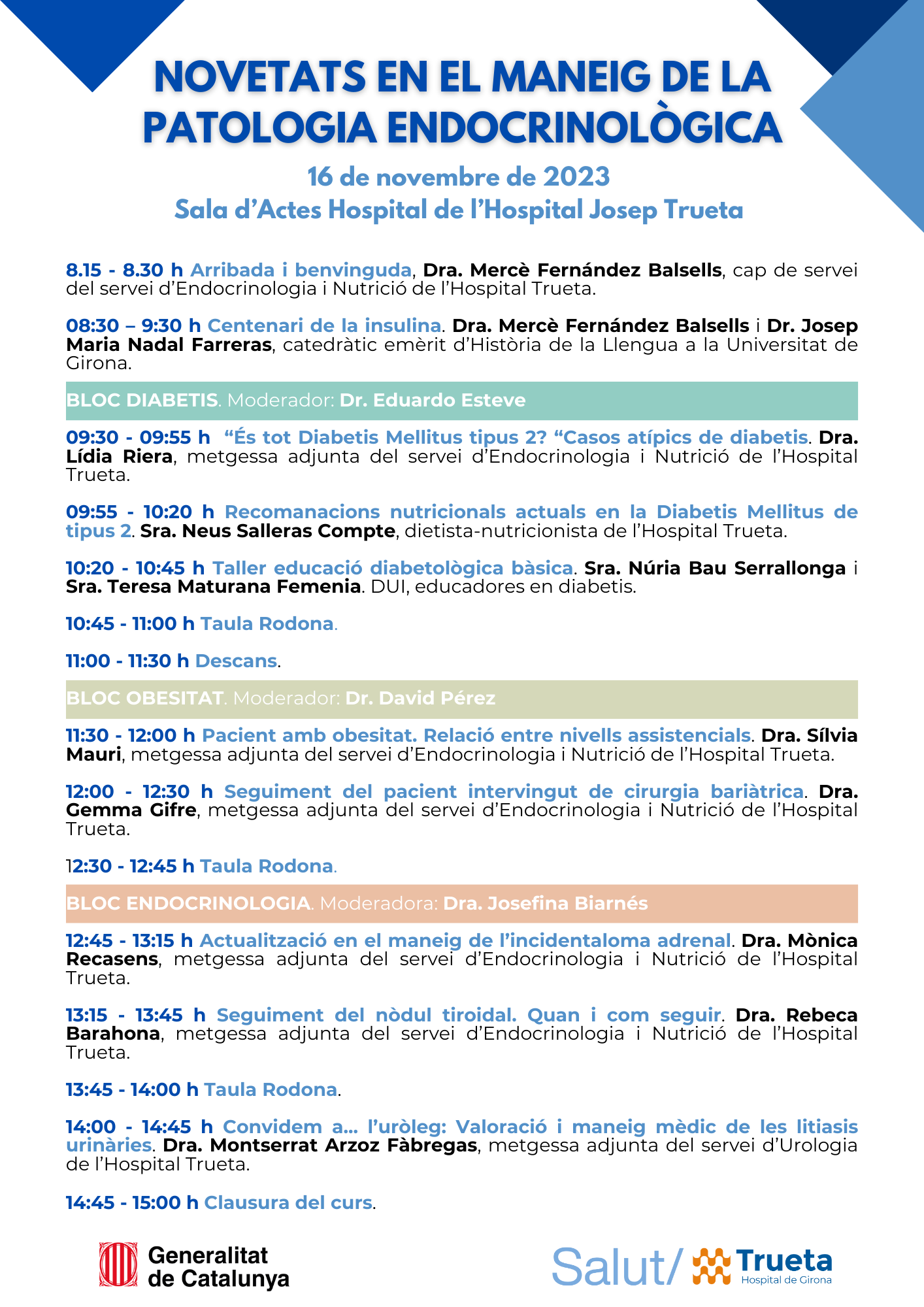 Programa de la jornada