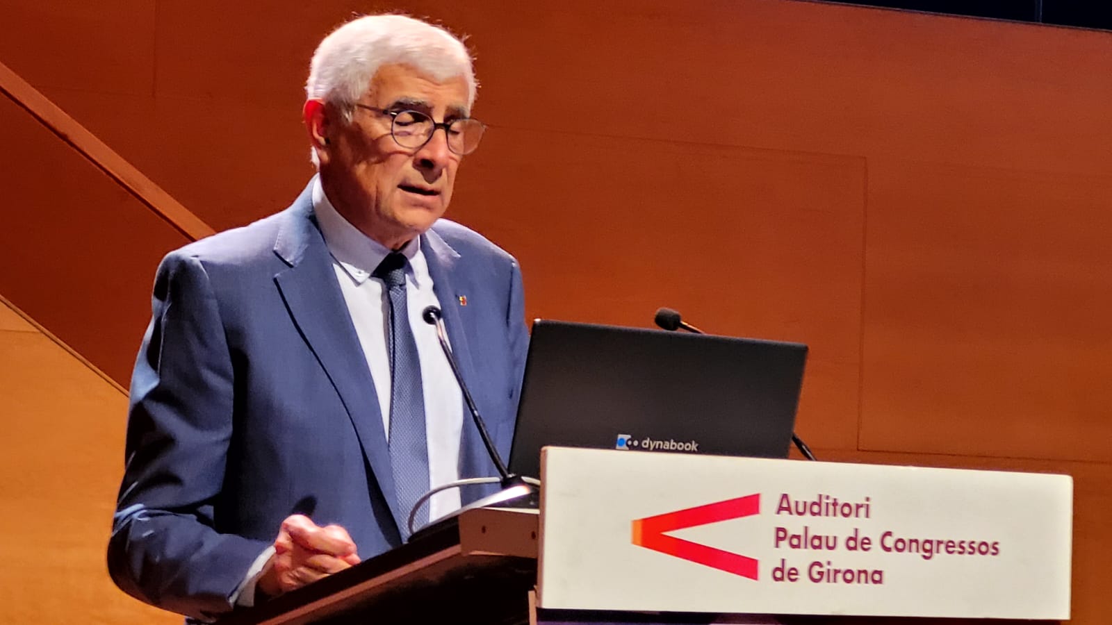 El Conseller de Salut, Manel Balcells inaugurant la Jornada