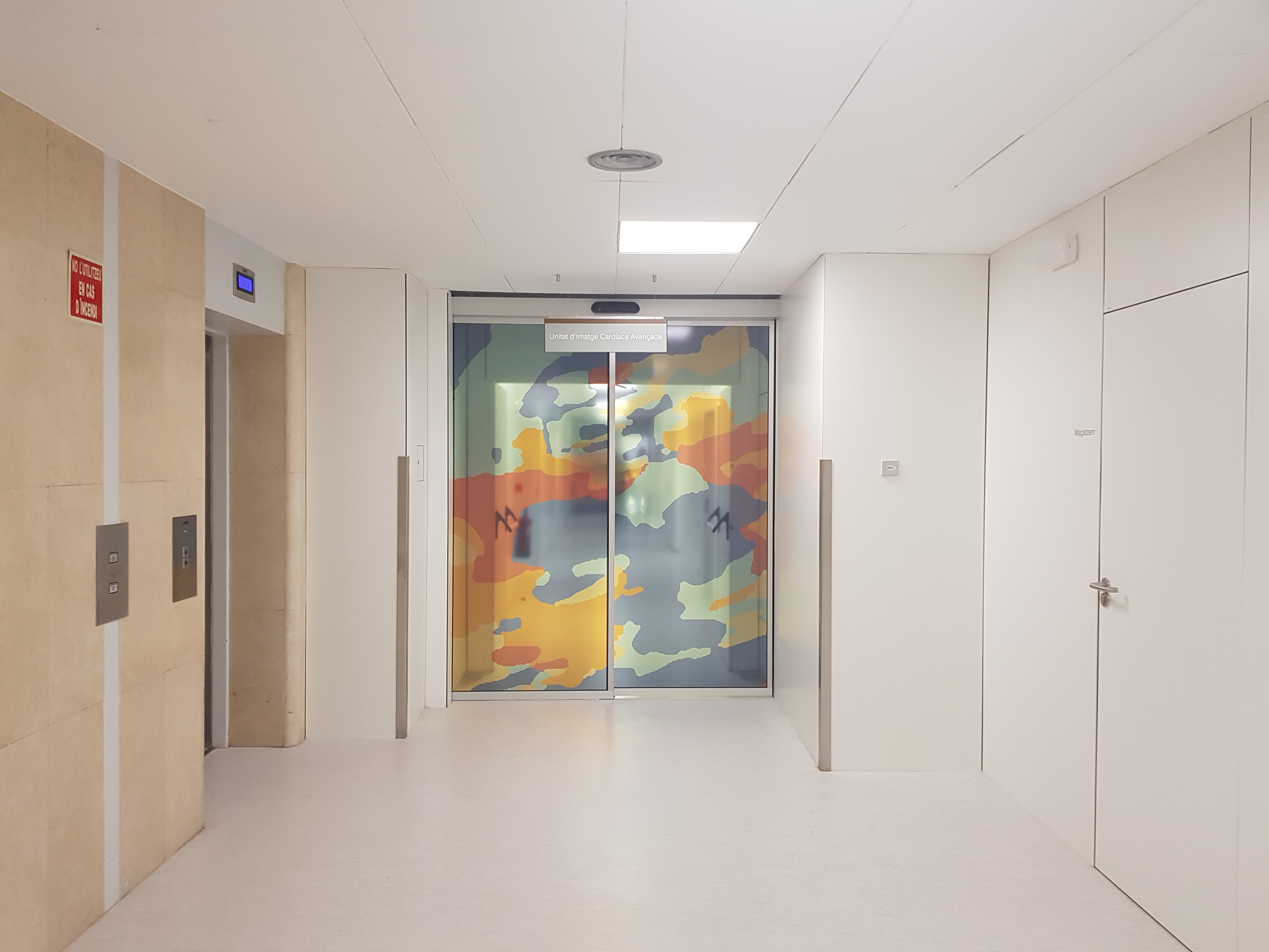 espais de la nova Unitat d'Imatge Cardíaca Avançada de l'hospital Trueta