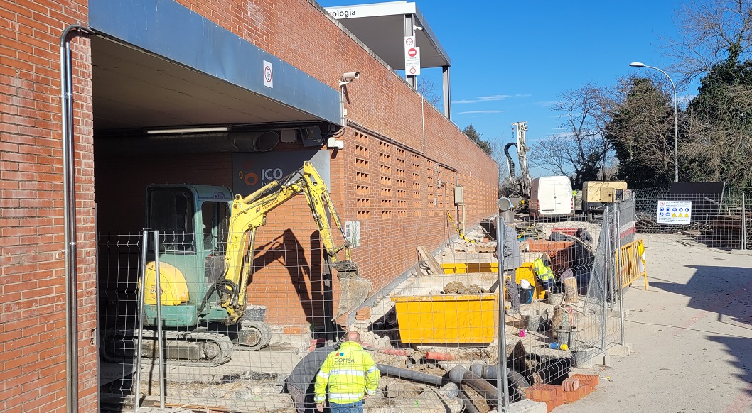 Els treballs també inclouen la construcció d'un edifici nou per la vessant del Trueta que dona al riu.