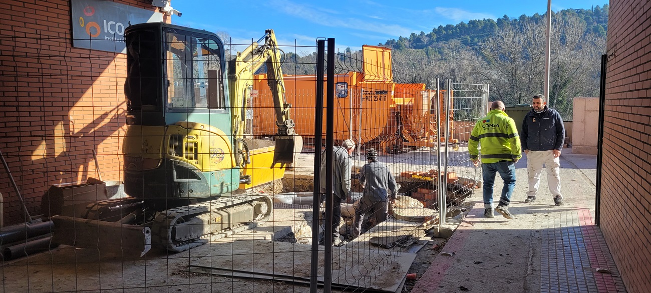 Els treballs també inclouen la construcció d'un edifici nou per la vessant del Trueta que dona al riu.