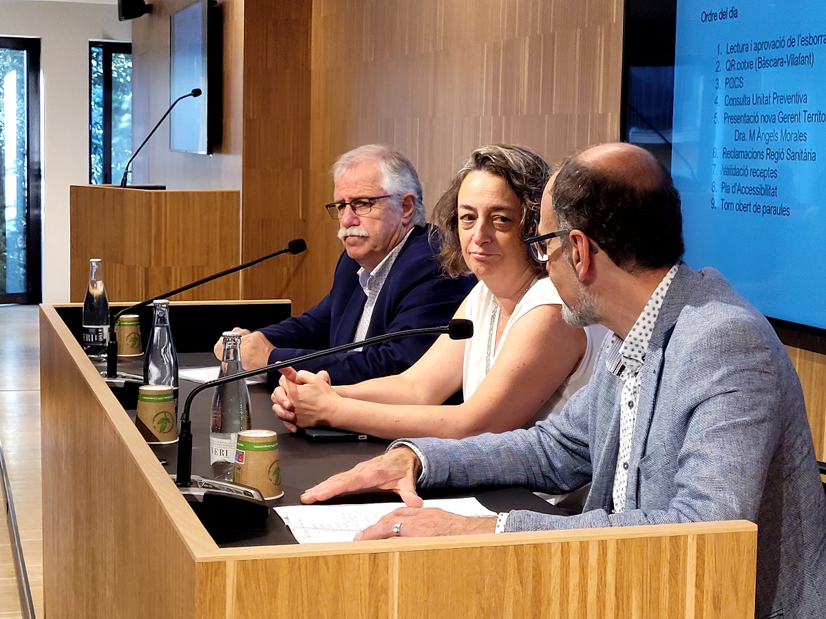 Un moment durant la presentació a les direccions d'atenció primària.