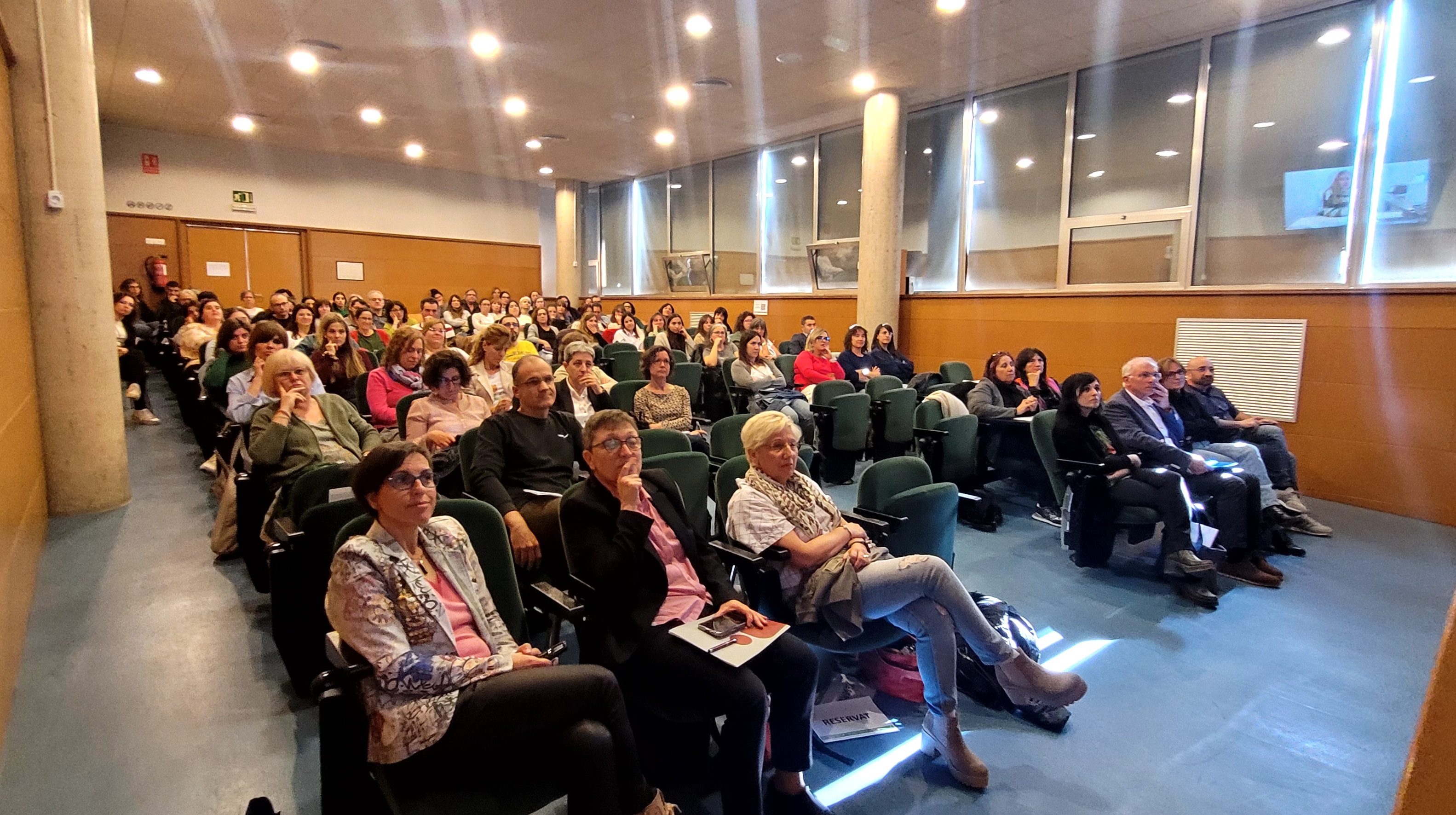 Un moment de la Jornada d'integració social i sanitària.