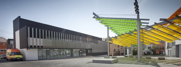 Exterior de l'edifici del CAP Canet de Mar