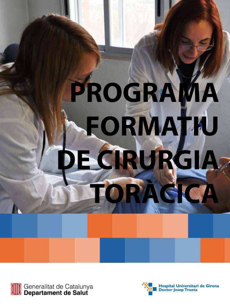 formación cirugía toracica CAT