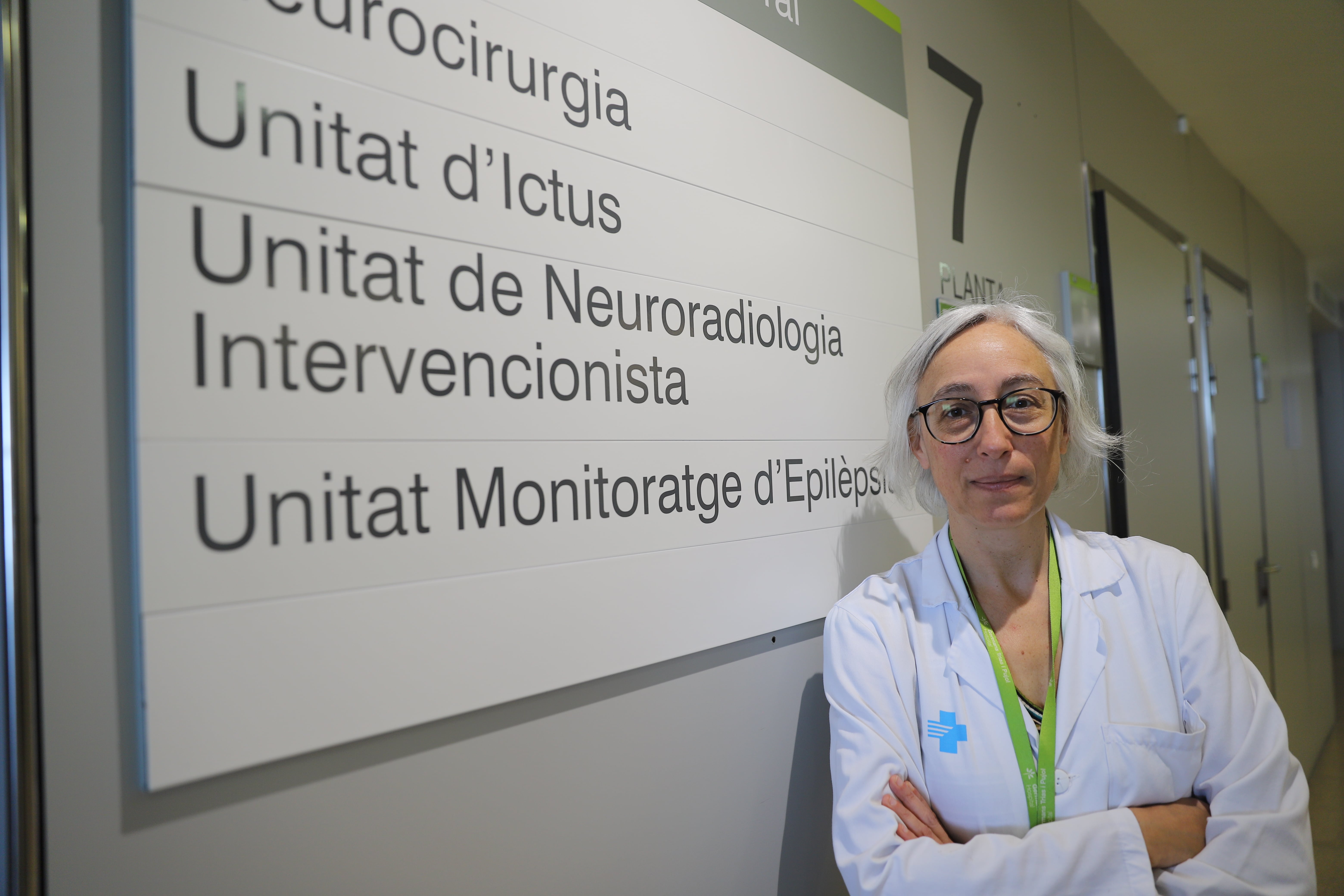 Dra. Natàlia  Pérez  de  la  Ossa, neuròloga  especialista  en  ictus  de l'Hospital Germans Trias