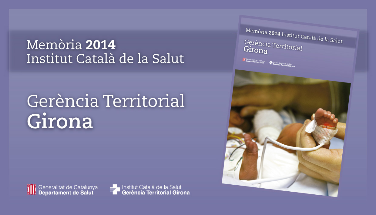 portada de la memòria territorial Girona 2014