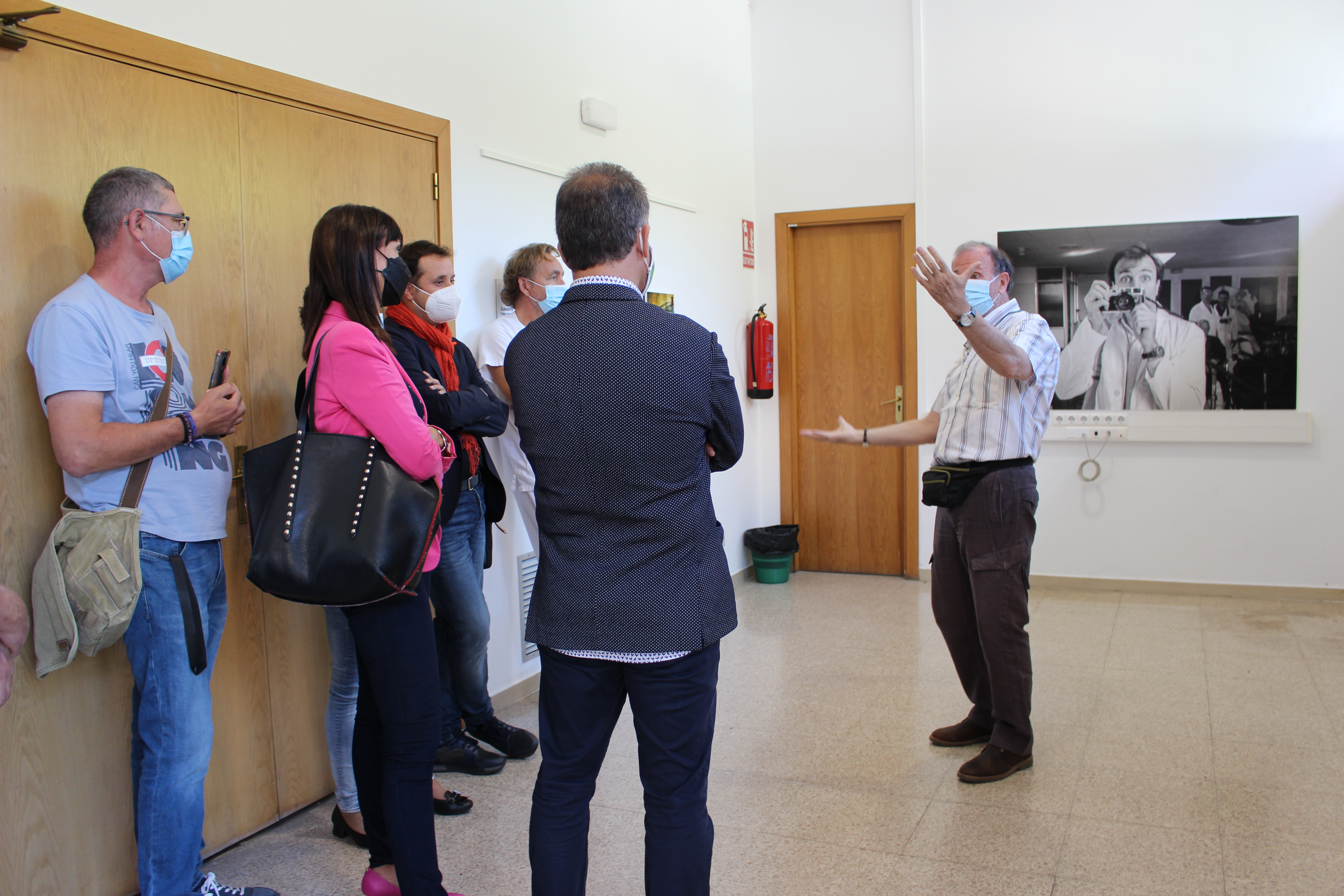 El fotògraf Tino Soriano explica les fotografies de l'exposició CurArt al Trueta