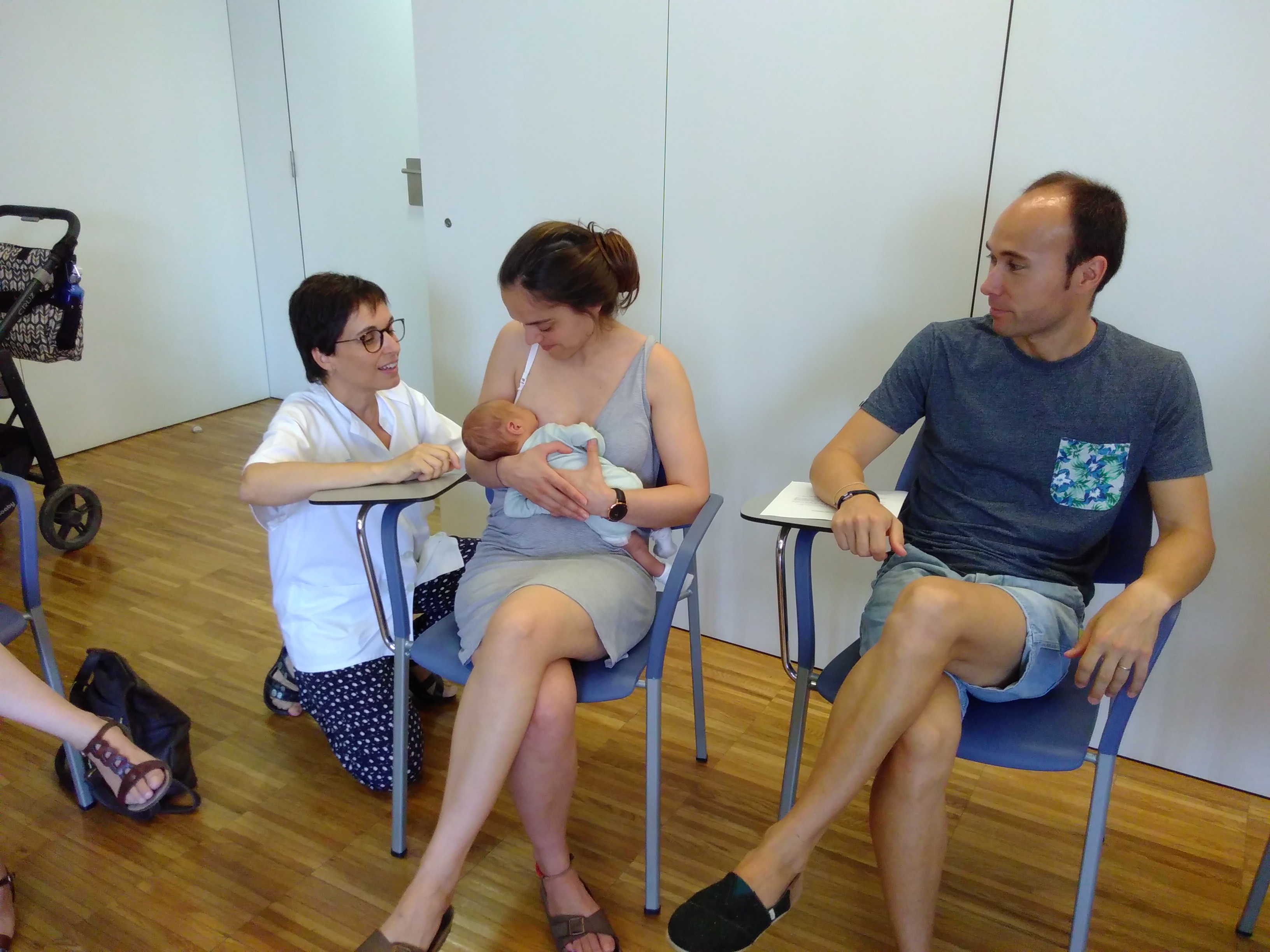 Foto del taller de lactància materna