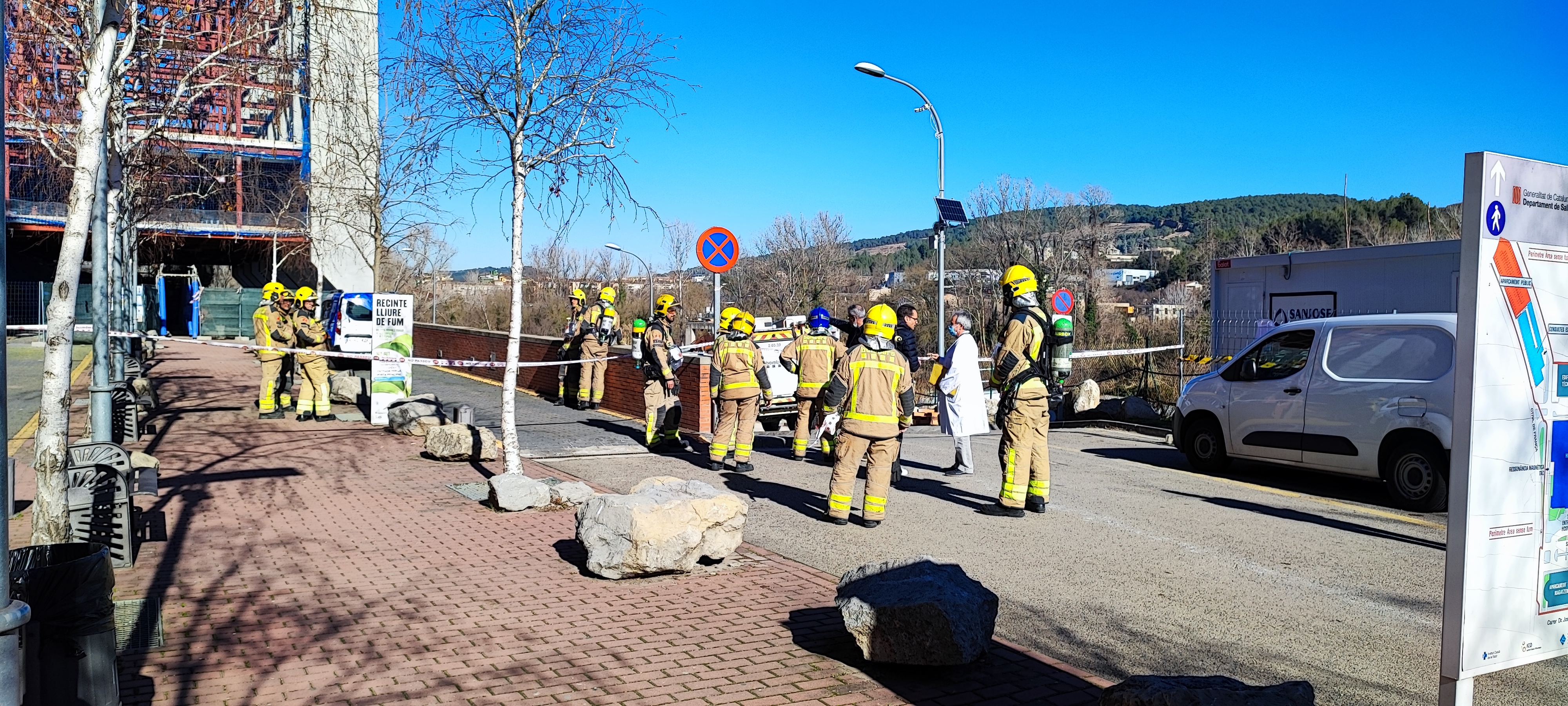 Els bombers han atè l'emergència