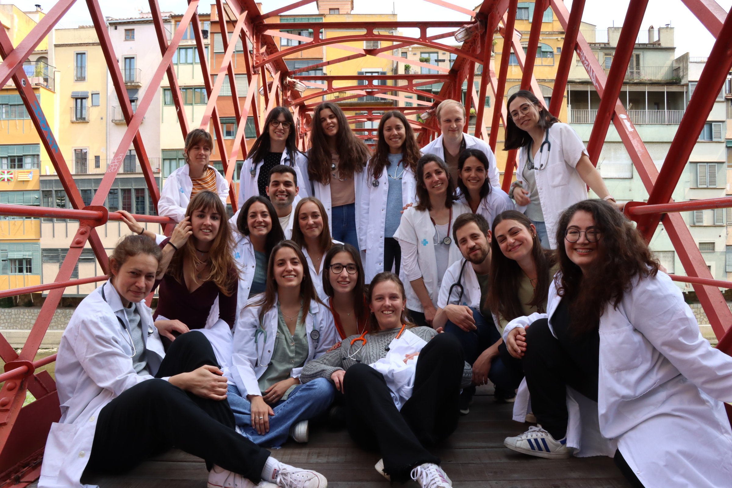 Residents Atenció Primària al Pont de les Peixeteries de Girona