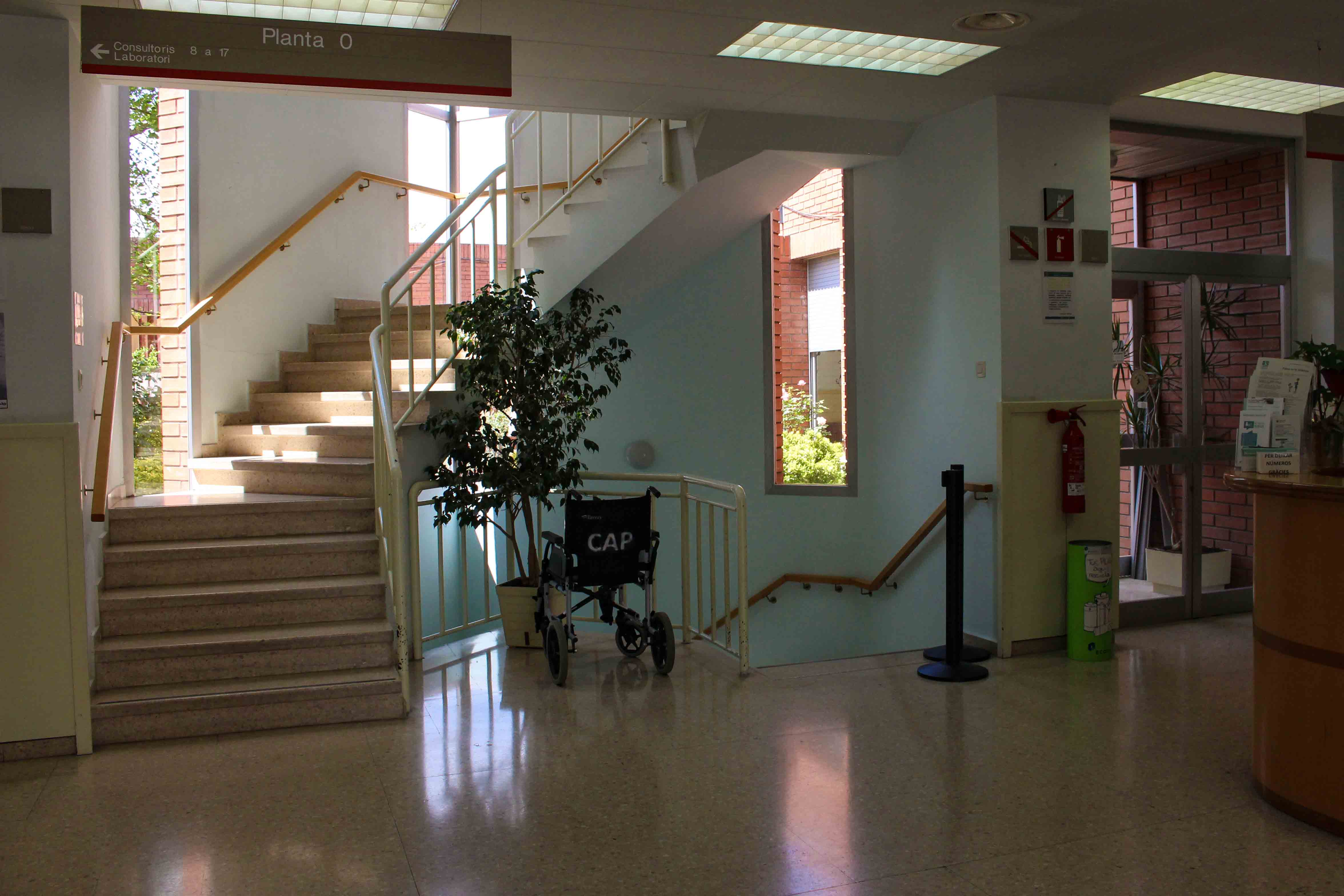 Recepció CAP Santa Coloma de Farners