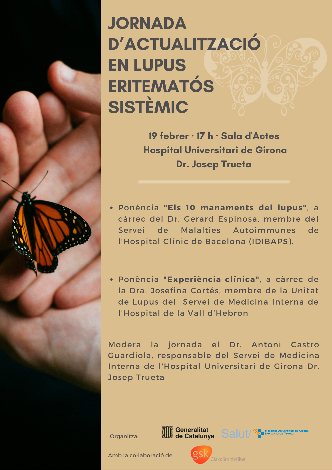 Programa de la Jornada d'Actualització en Lupus Eritematós Sistèmic