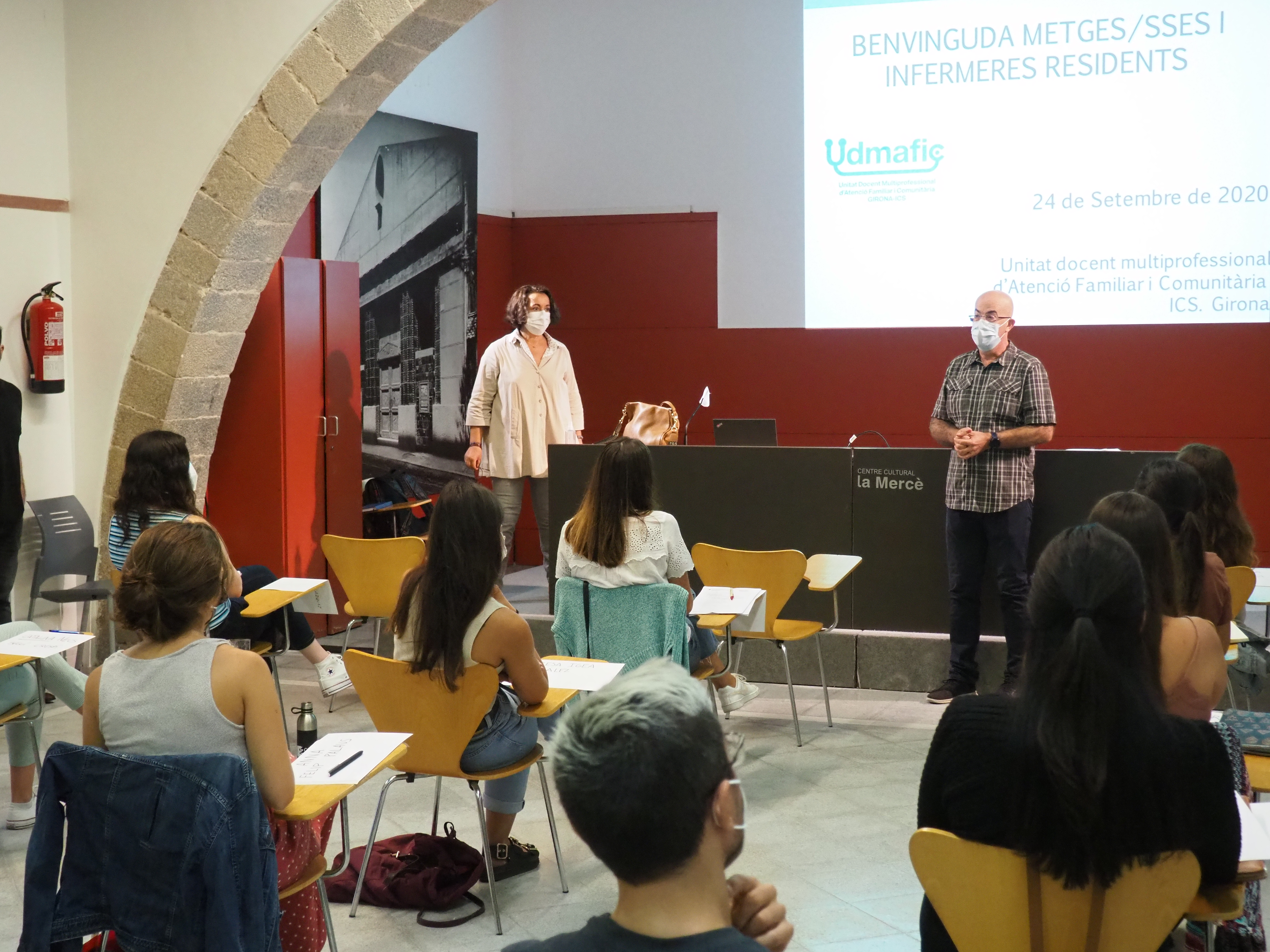 Acte de benvinguda als residents d'atenció primària      