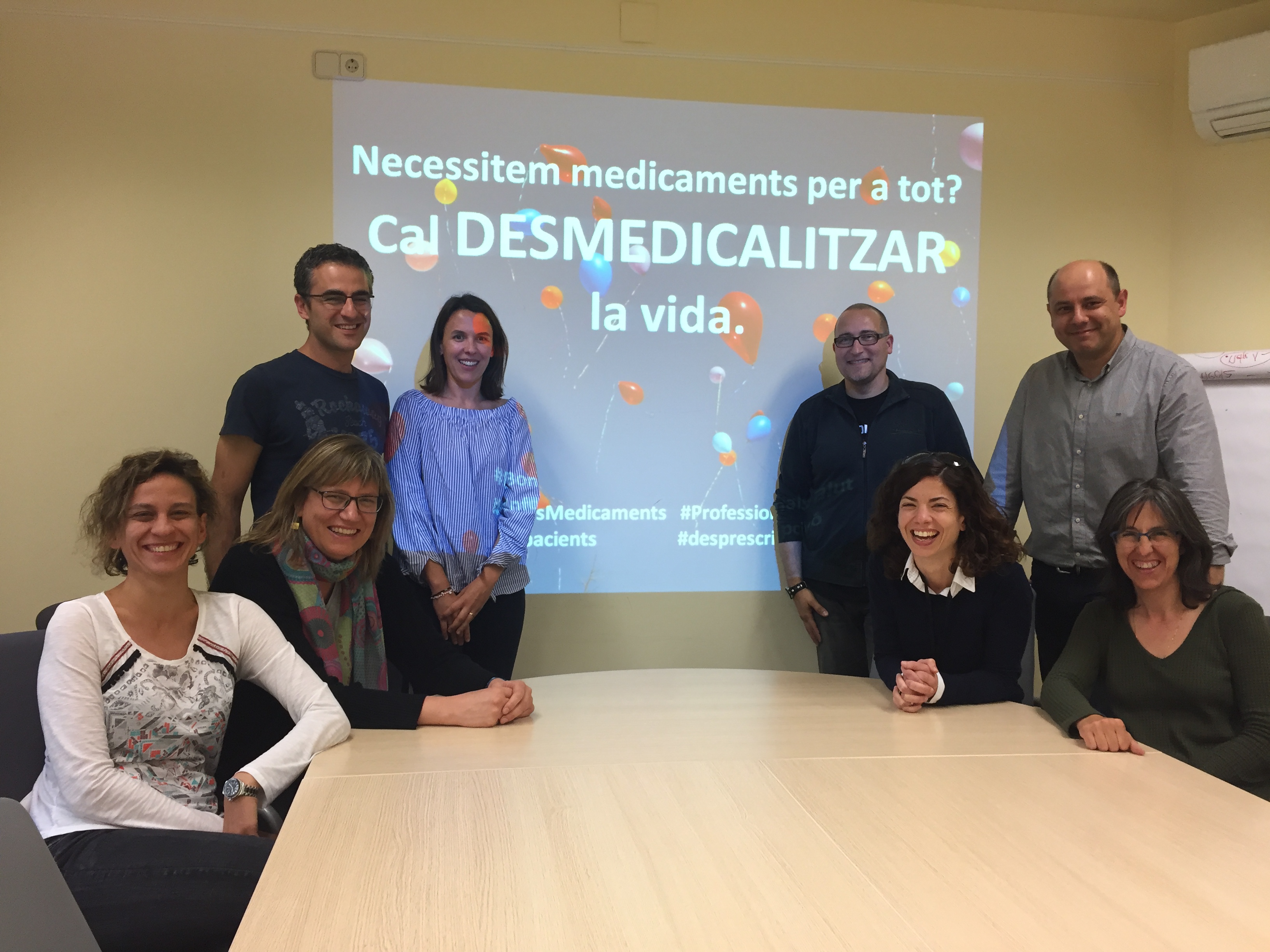 Grup de professionals del projecte ProDesGi