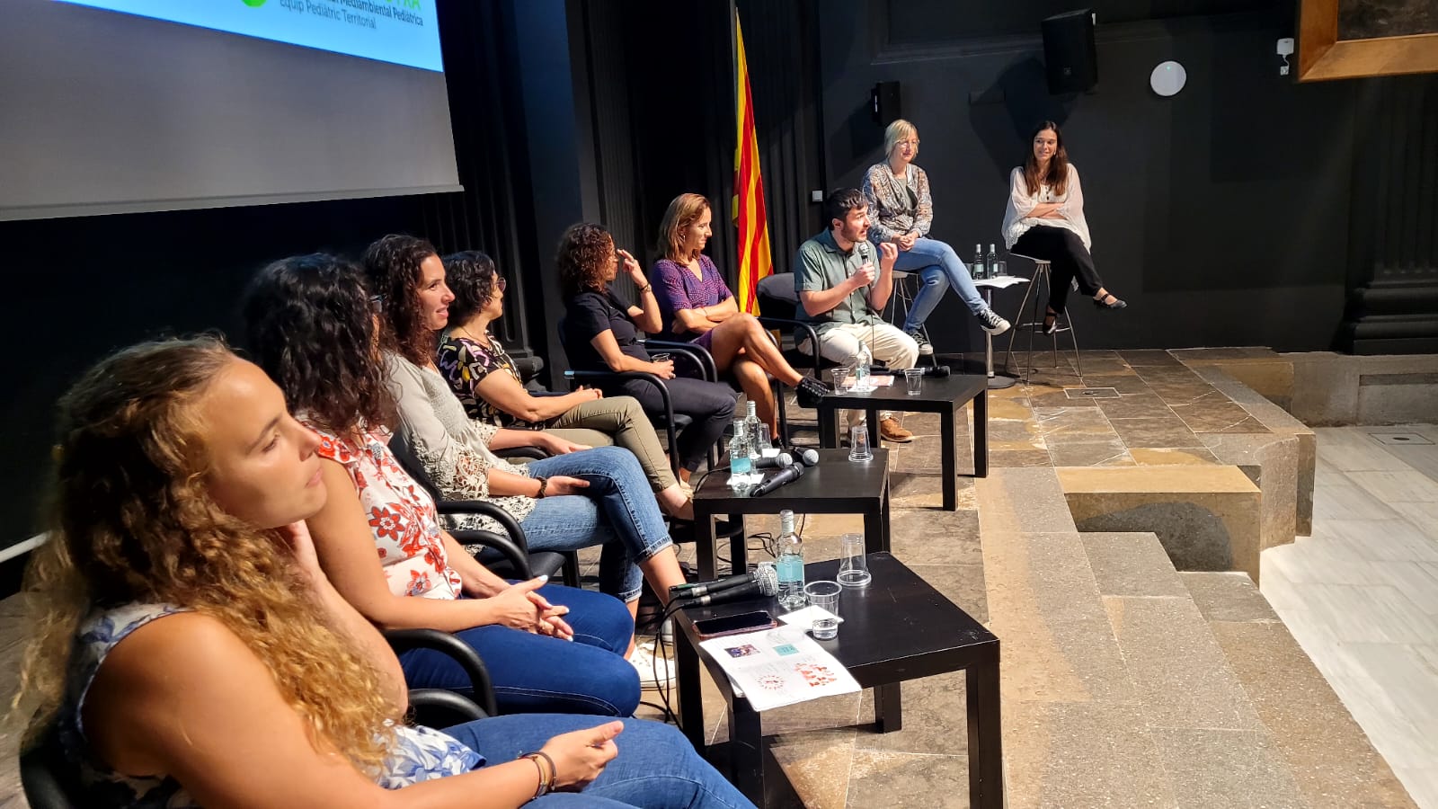 Un moment de la I Jornada de Lactància Materna de Girona