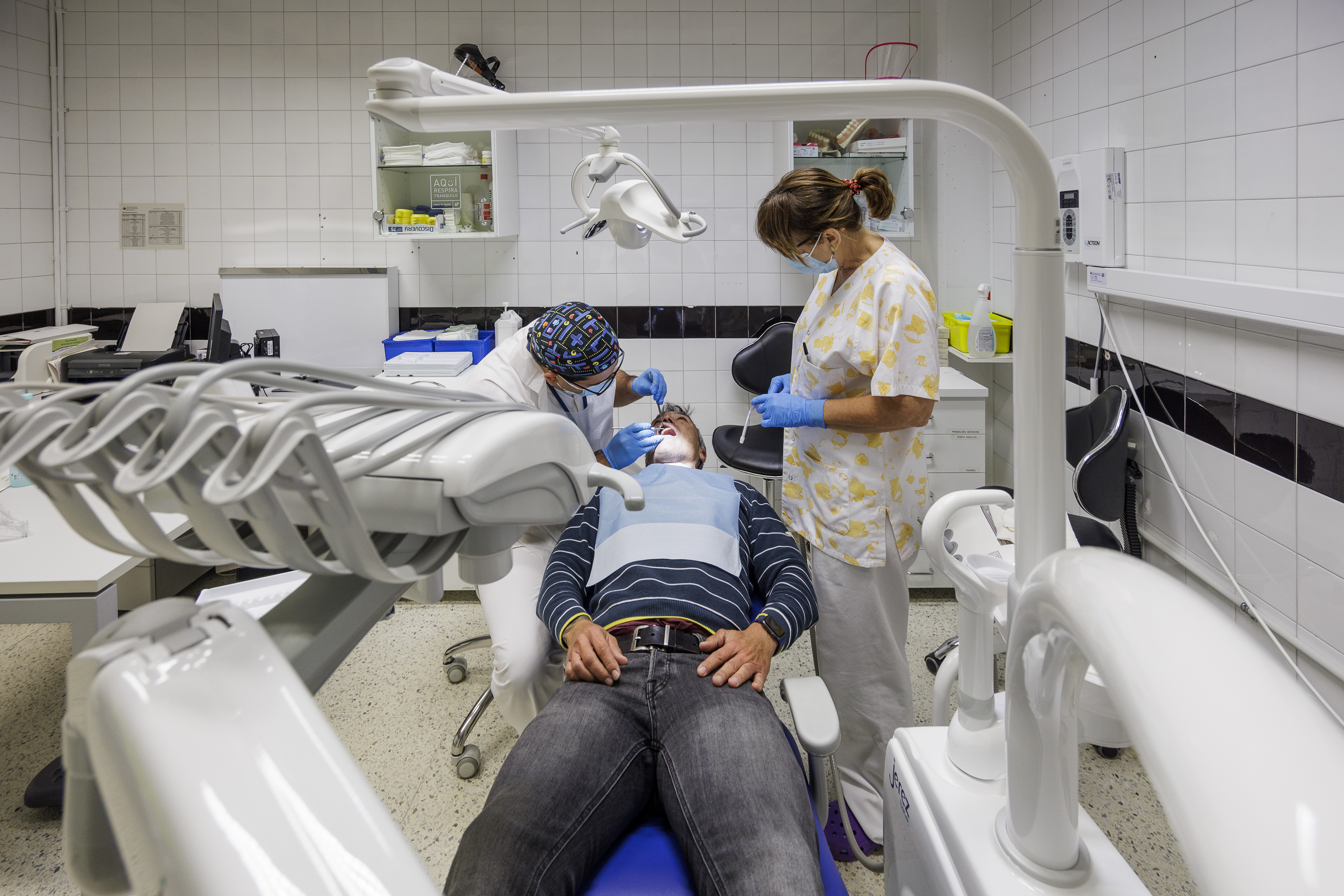 La consulta d'Odontologia del CAP Pineda de Mar.