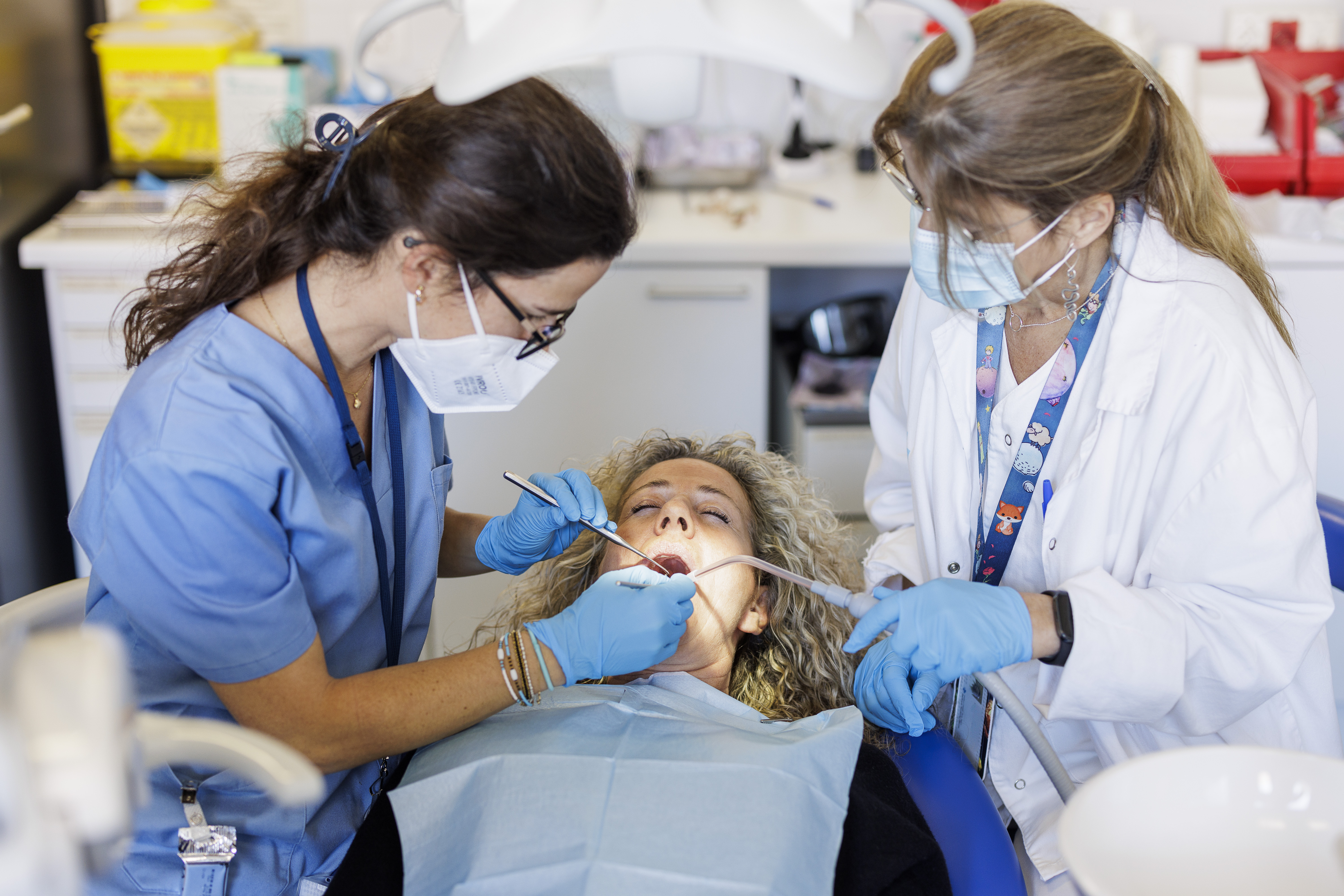 La consulta d'Odontologia del CAP Canet de Mar.