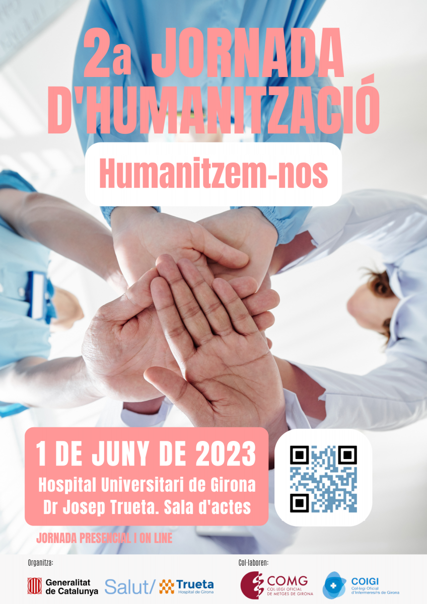 Portada de la II Jornada d'Humanització de l'Hospital Trueta