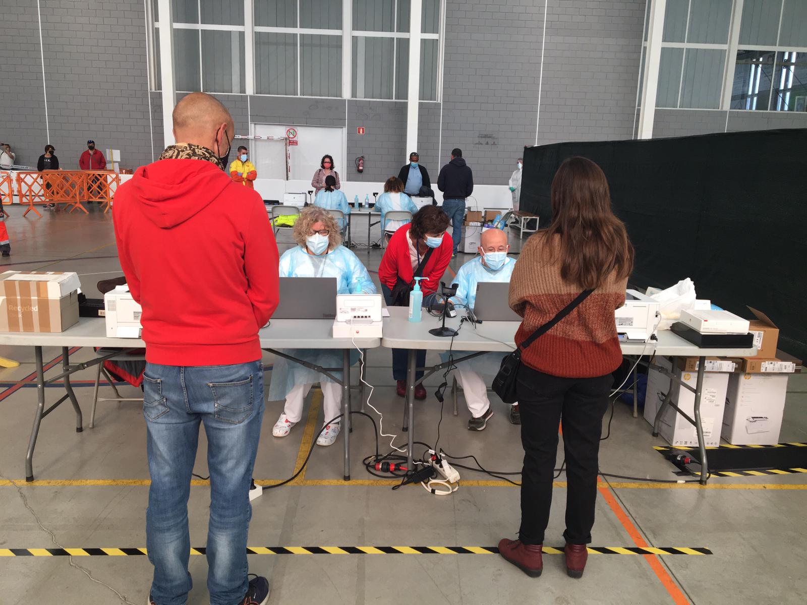 El dispositiu organitzat pel cribratge de Palafrugell