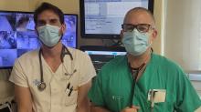 Els Dr. Jaime Aboal -esquerra- i Pablo de Loma-Osorio -dreta-.