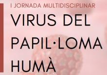 Imatge del cartell de la I Jornada Multidisciplinar del Virus del Papil·loma Humà