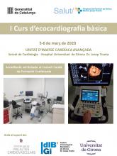 Cartell del I Curs d'ecocardiografia bàsica