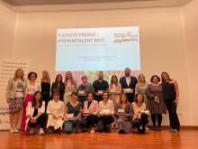 Els guardonats en el V Premi Tenim Talent que atorga la Societat Catalano-Balear d’Infermeria