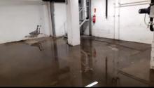La inundació ha afectat la planta -3 del Trueta.
