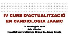 Banner IV Curs d'actualització en Cardiologia JAAMC