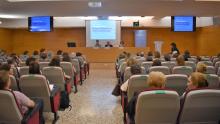 Jornada sobre el diagnòstic i el tractament de Alzheimer a sala d'actes de l'Hospital Santa Caterina