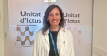 Yolanda Silva, neuròloga especialista en ictus del servei de Neurologia de l’Hospital Josep Trueta