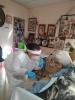 Professionals de primària fent PCR a una pacient en una residència