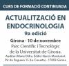 Cartell de la 9ª edició del curs de formació continuada en Endocrinologia