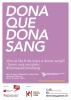 Cartell dia de la Dona fet pel Banc de Sang i Teixits