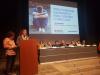 Un moment de la presentació de la taula rodona, a càrrec de Sílvia Casellas de la DGAIA i Meia Faixedas, del CatSalut