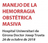 Cartell del curs "Manejo de la hemorragia obstétrica masiva"