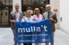 Foto de grup dels organitzadors de la campanya "Mulla't per l'esclerosi múltiple"