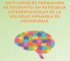 Portada XXIV Curs de formació de residents en patologia cerebrovascular de la Sociedad Española de Neurología